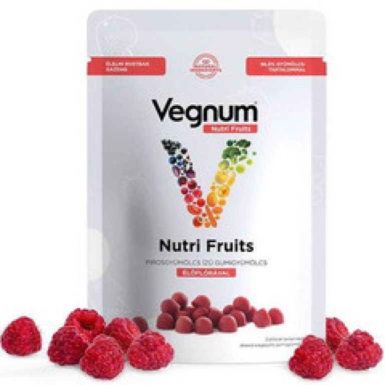 Vegnum Nutri Fruits Élőflóra gumigyümölcs 30 db
