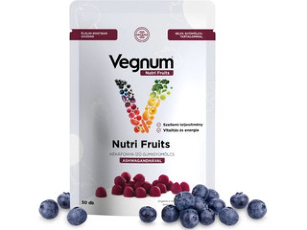 Vegnum Nutri Fruits Ashwagandha gumigyümölcs 30 db