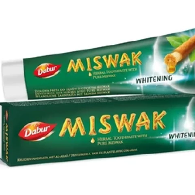 Dabur Miswak gyógynövényes fehérítő fogkrém (Whitening) 100 ml