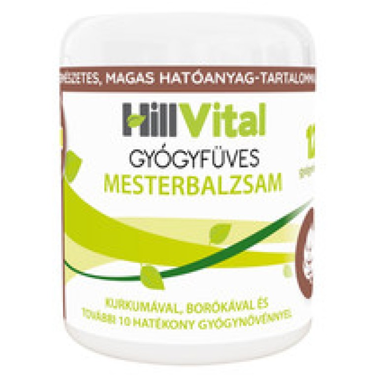 Hillvital gyógyfüves Mesterbalzsam 250ml