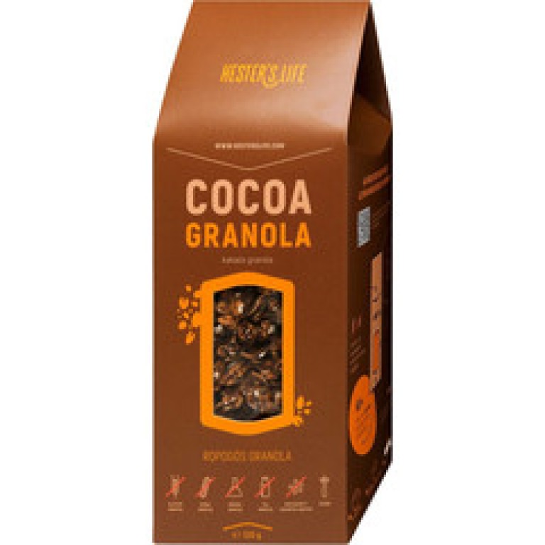 Hesters Life Cocoa Granola (Kakaós) 320g