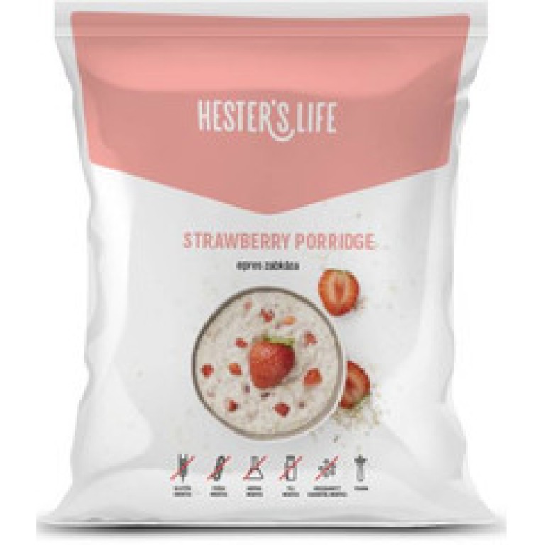 Hesters Life Strawberry Porridge - Epres zabkása 50g