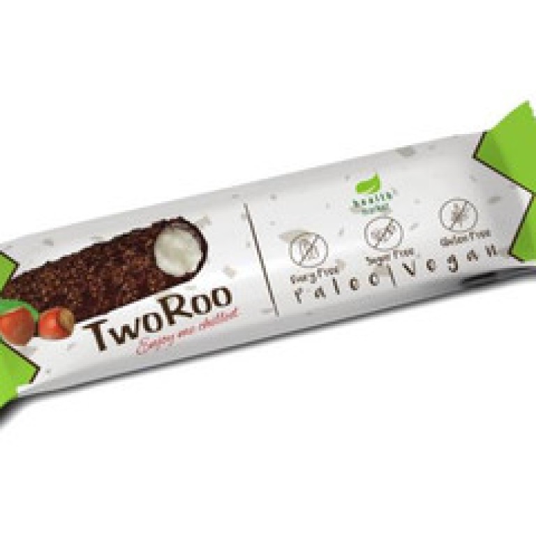 Health Market TwoRoo mogyorós rúd étcsokoládéval mártva, édesítőszerekkel 30 g