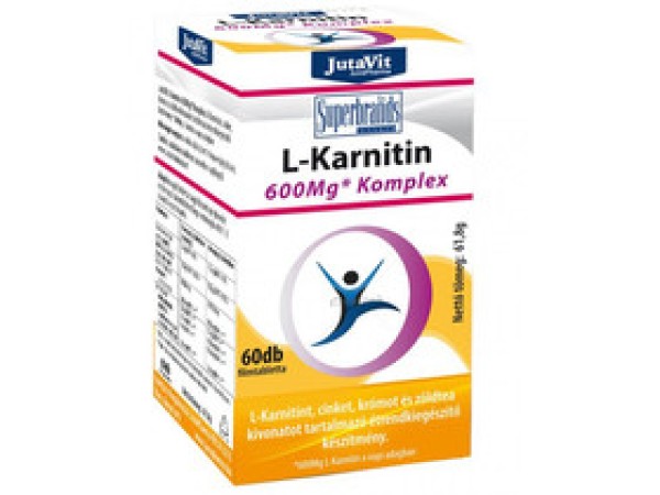 JutaVit L-karnitin (600mg) komplex 60db