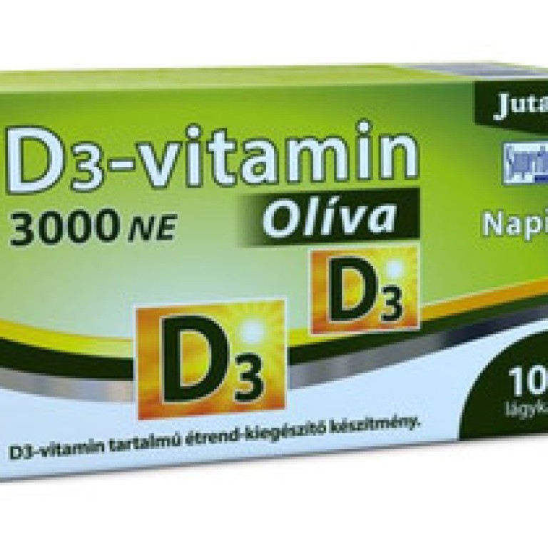 JutaVit D3-vitamin 3000 NE Oliva 100db