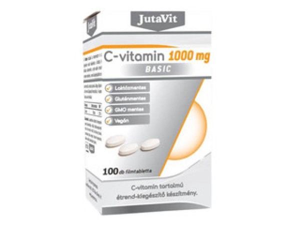 JutaVit C-vitamin 1000mg Basic 100db