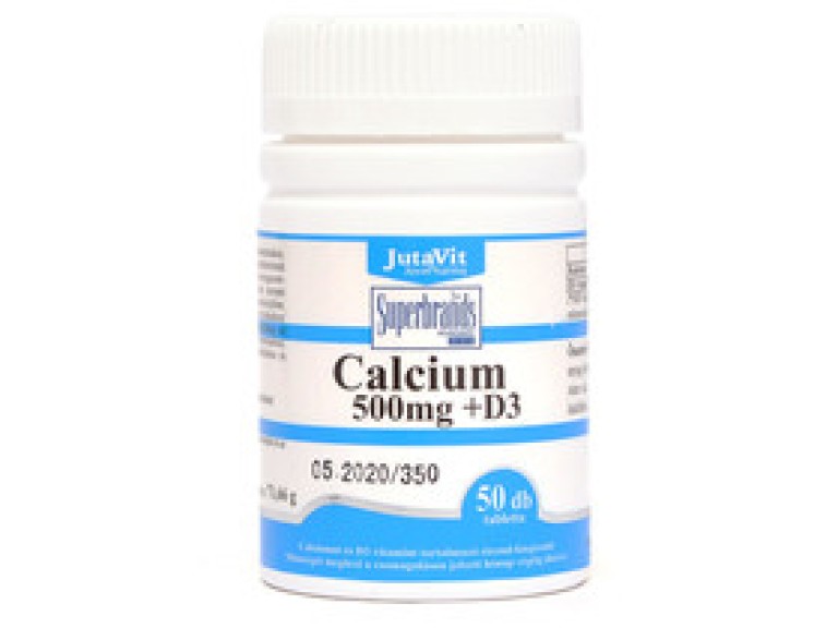 Jutavit Calcium 500 mg + D3-vitamin tabletta 50 db