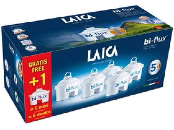 Laica Univerzális Bi-Flux 5 db+1 db ajándék vízszűrőbetét