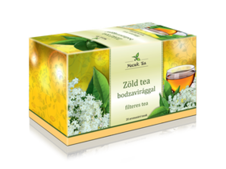 Mecsek Zöld tea bodzavirággal 20 x 2g