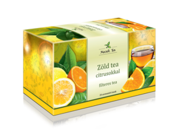 Mecsek Zöld tea citrusokkal 20 x 2g