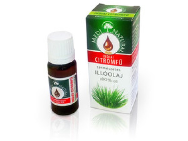 MediNatural indiai citromfű illóolaj 10 ml