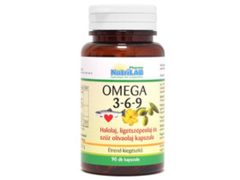 Omega 3-6-9 kapszula 90db