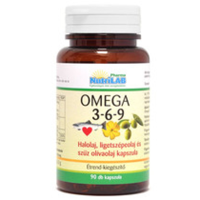 Omega 3-6-9 kapszula 90db