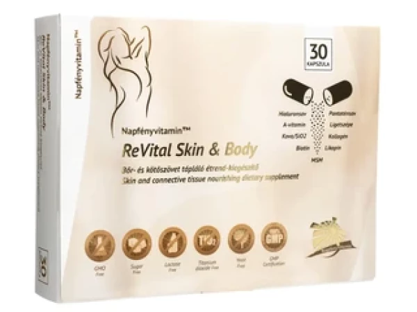 Napfényvitamin ReVital Skin & Body 30db