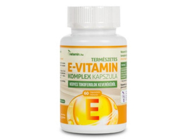 Netamin Természetes E-vitamin komplex kapszula 60db