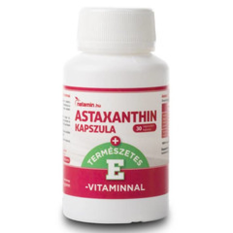 Netamin Astaxanthin kapszula Természetes E-vitaminnal 30db