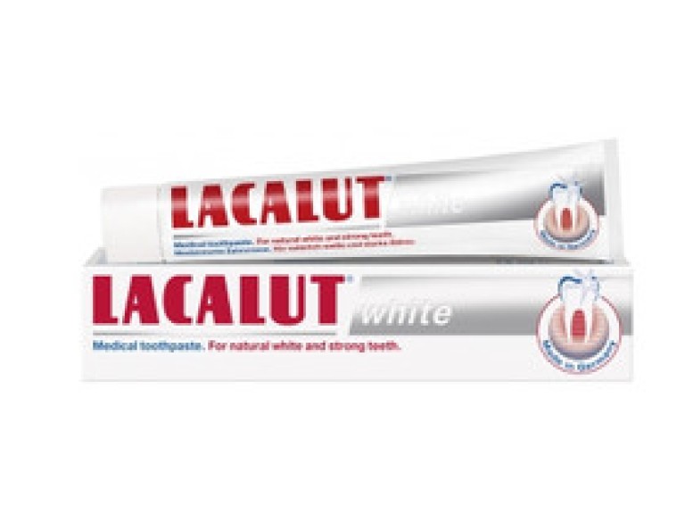 Lacalut aktív White fogkrém 75 ml