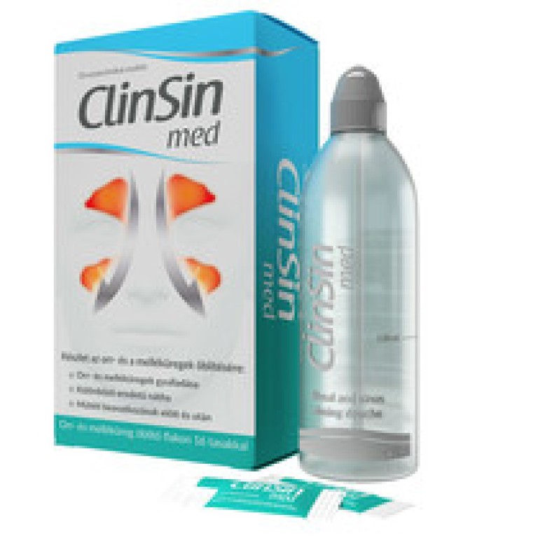 ClinSin med Orr- és melléküregöblítő készlet (flakon + 16 tasak)