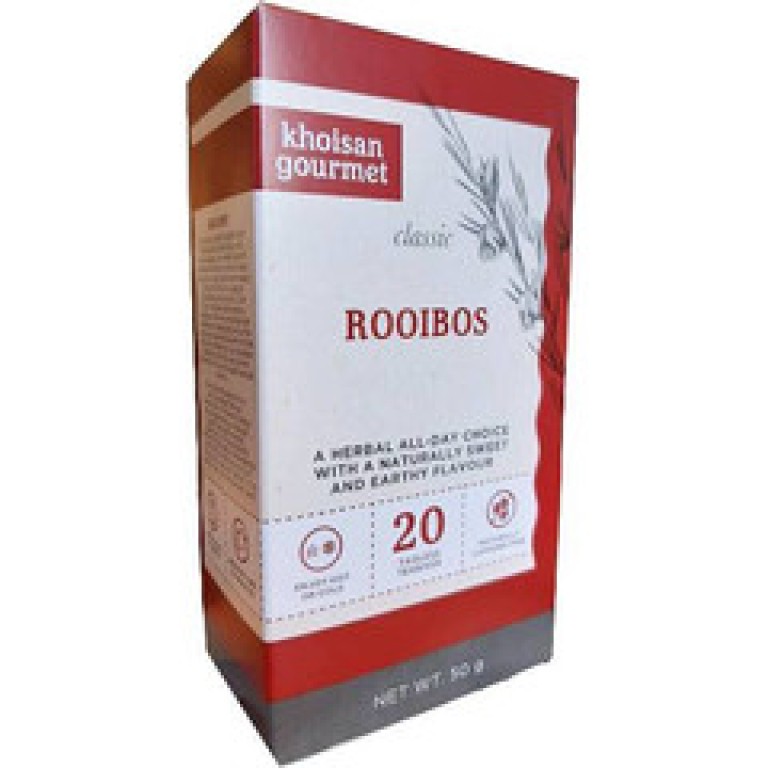 Khoisan Gourmet Rooibos classic tea 20x2,5 g