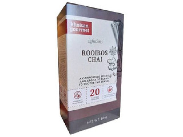 Khoisan Gourmet Roobios Chai tea 20x2,5g