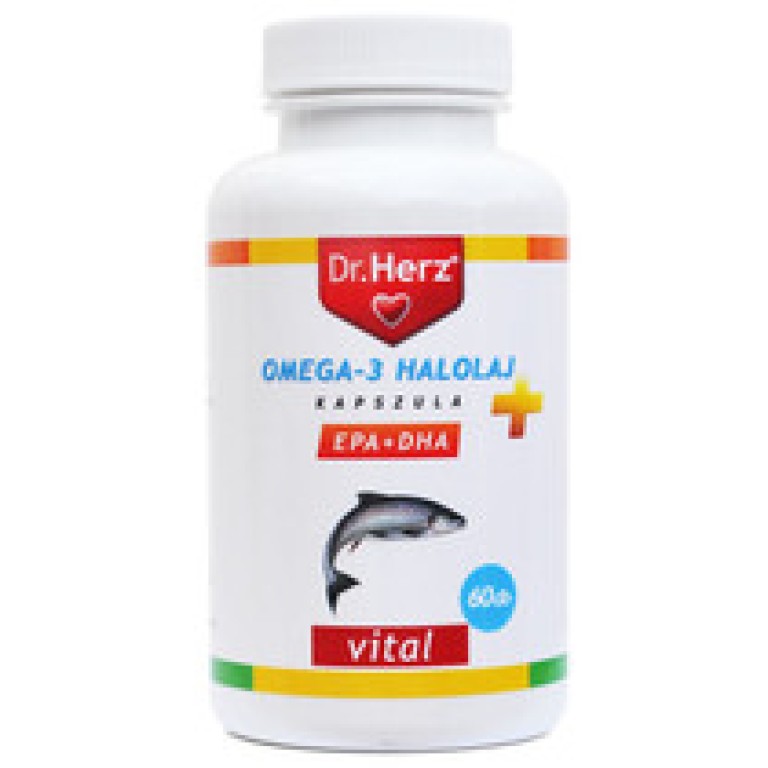 Omega-3 Halolaj 60 db kapszula (Dr.Herz)