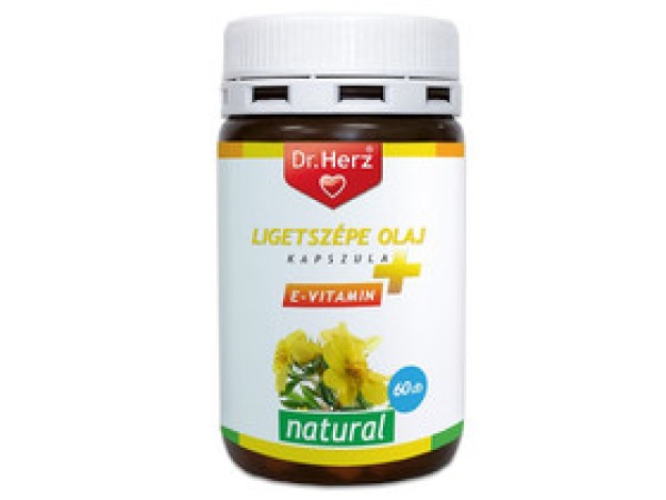 Dr. Herz Ligetszépe olaj + E-vitamin kapszula 60 db