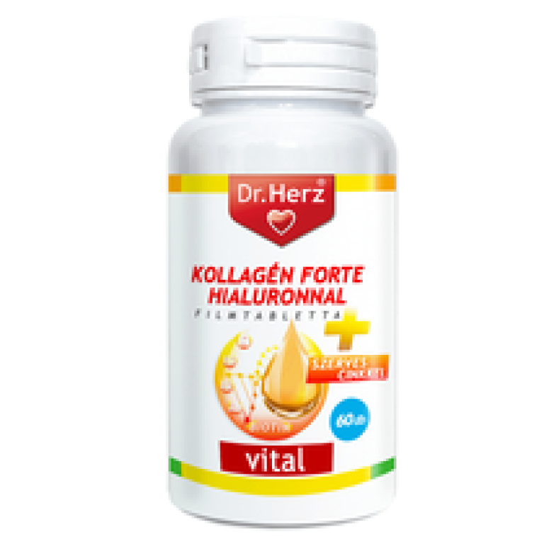 DR Herz Kollagén Forte Hialuronnal 60 db tabletta