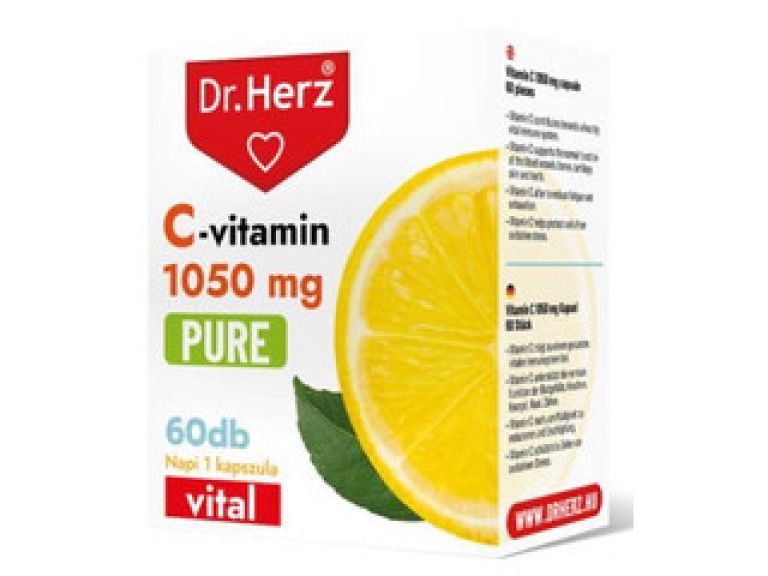 Dr. Herz C vitamin 1050 mg PURE 60db