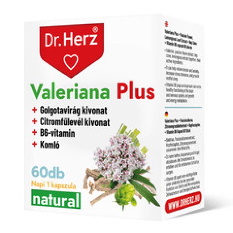 Dr. Herz Valeriana Plus 60 db kapszula