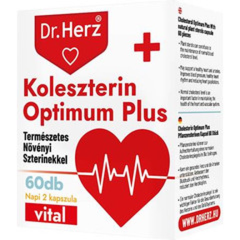 Dr. Herz Koleszterin Optimum Plus (60 db)