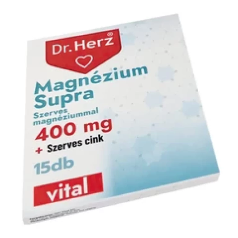 Dr. Herz Magnézium Supra 15 db kapszula