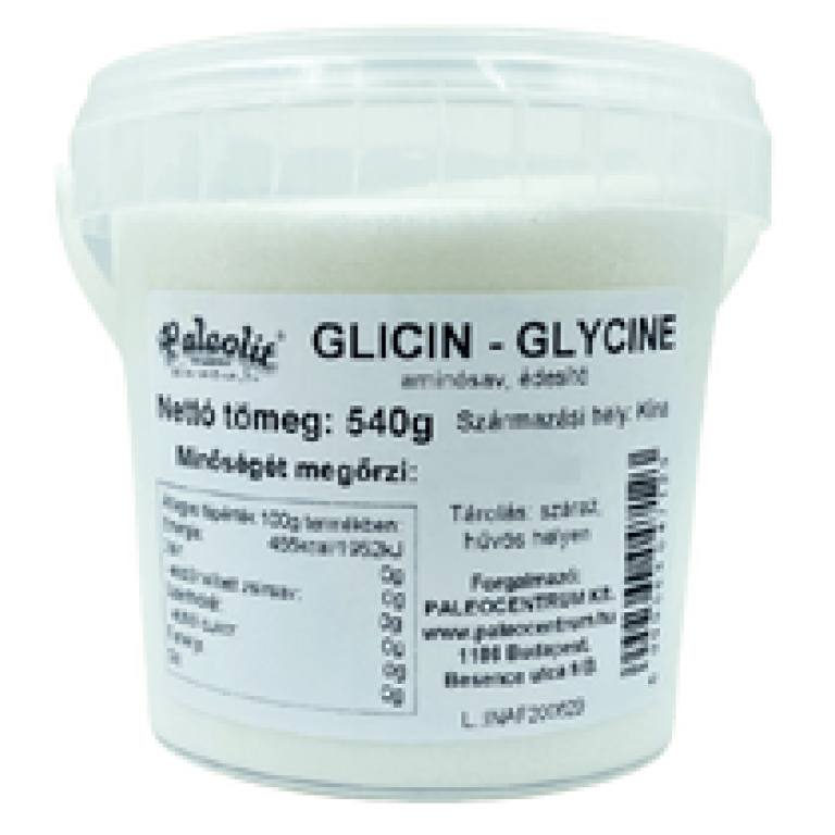Glicin - Glycine Paleolit aminósav - édesítő 540 g