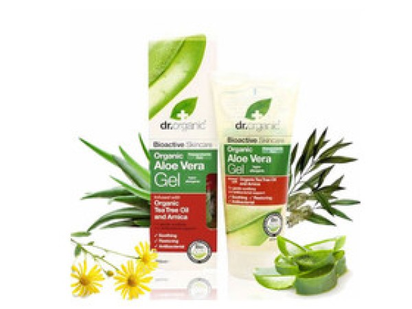 Dr. Organic Bio Aloe Vera gél  teafaolajos 200ml