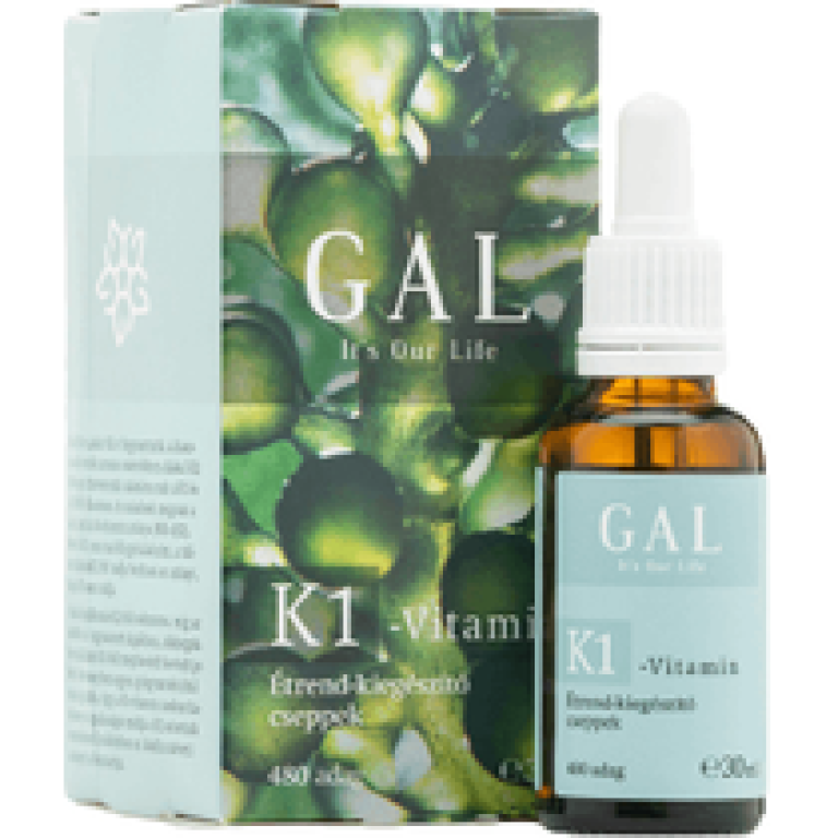 GAL K1-vitamin, 1000 mcg K-vitamin  480 adag 30ml