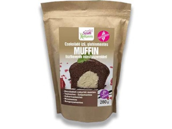 Szafi Reform Étcsokoládé ízű muffin keverék 280g