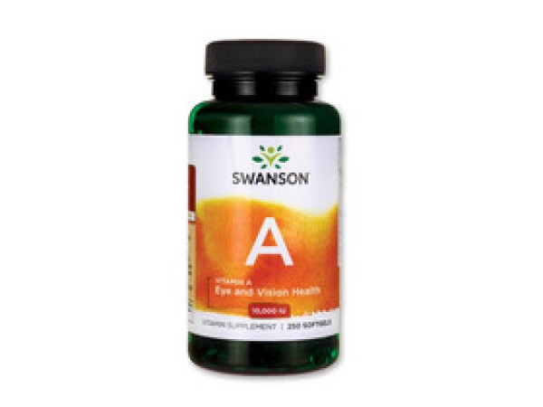 Swanson A-vitamin 10000 IU 250 db