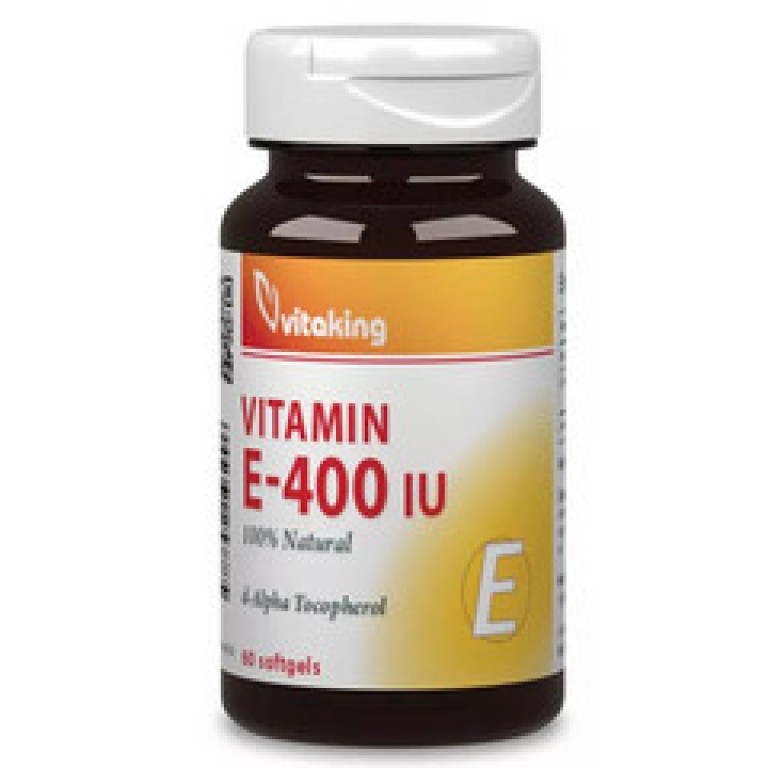 Vitaking E-vitamin 400 IU természetes 60 db