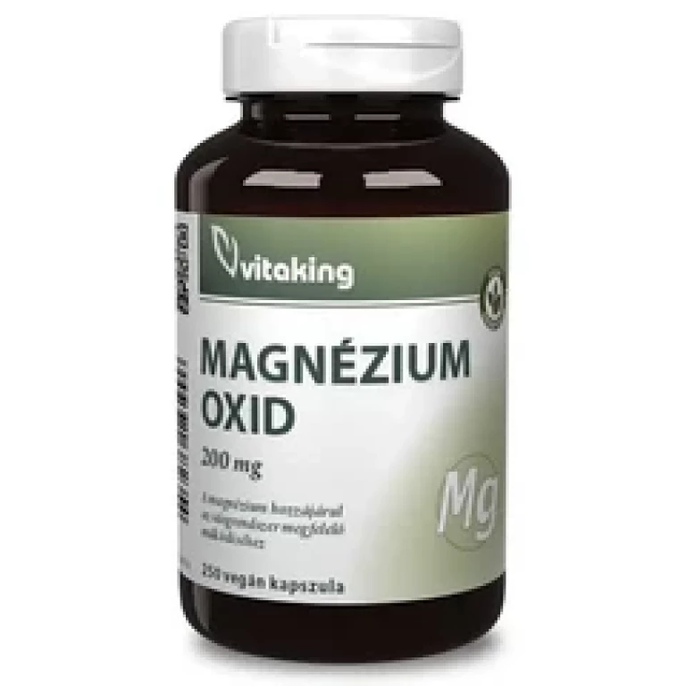 Vitaking Magnézium-oxid 200mg 250db