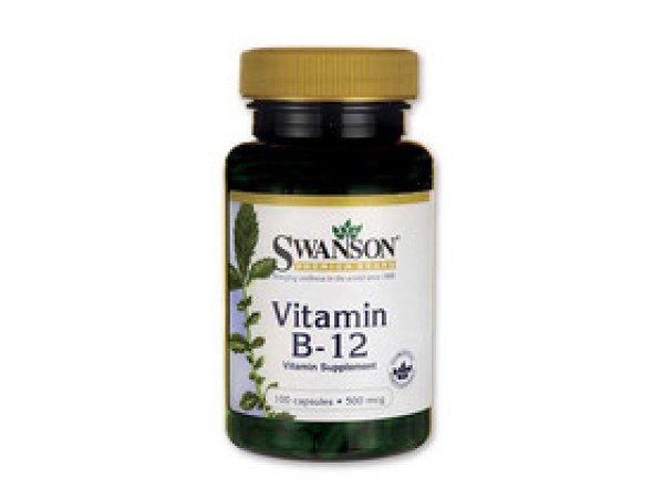 Swanson B-12 vitamin 500 mcg 100 db