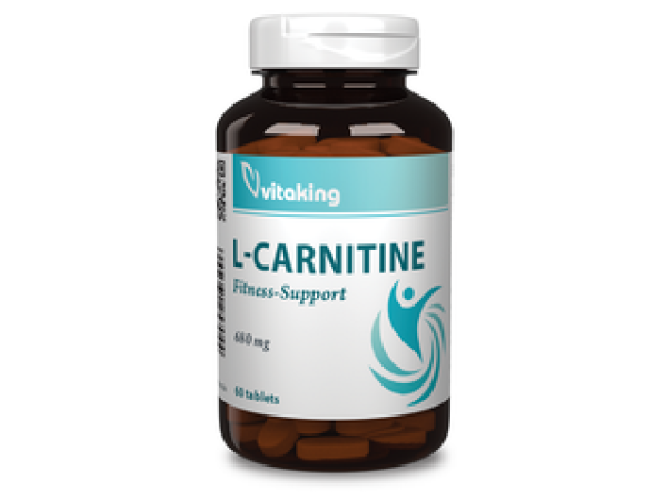 Vitaking L-Carnitine tabletta 60db 680mg (2024.04.30)