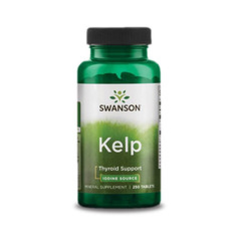 Swanson Kelp (jód) nyomelem 250 db tabletta