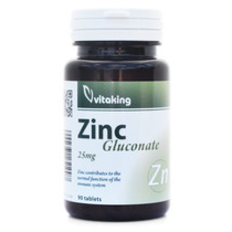Vitaking Cink Gluconate 25 mg 90 db