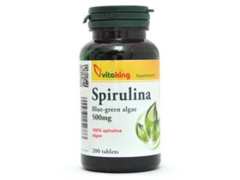 Vitaking Spirulina 500 mg 200 db