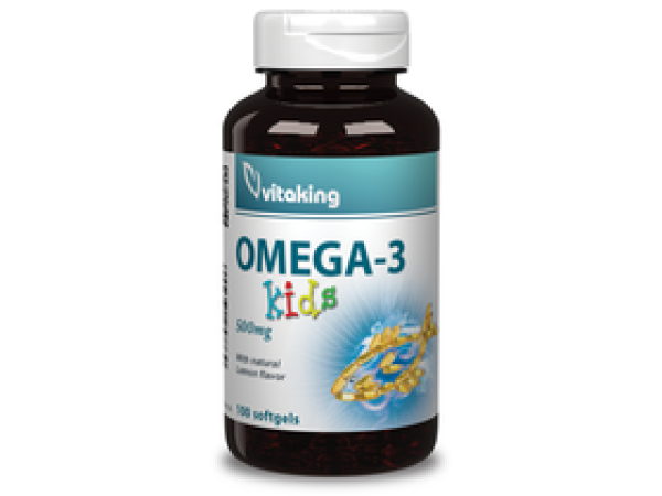 Vitaking Omega-3 Kids gélkapszula 100 db