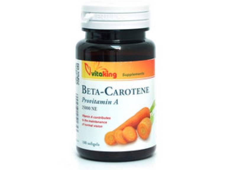 Vitaking Bétakarotin 15 mg 100 db