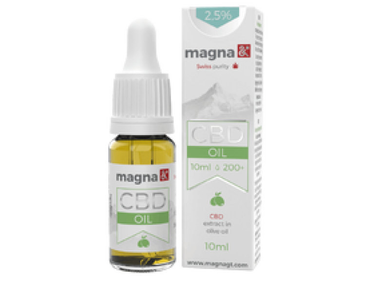 Magna G&T Szájápolási termék 2,5 % CBD (olívaolajban) 10ml