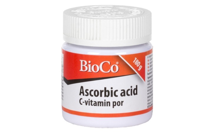 BioCo Ascorbic acid - C-vitamin por 180 g
