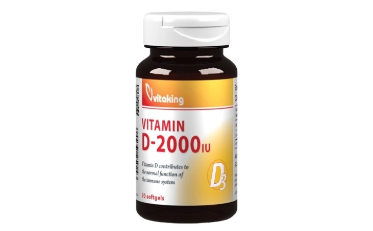Vitaking D-2000 IU Vitamin 90 db kapszula