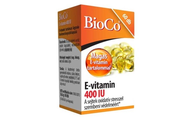 BioCo E-vitamin 400 IU kapszula 60db