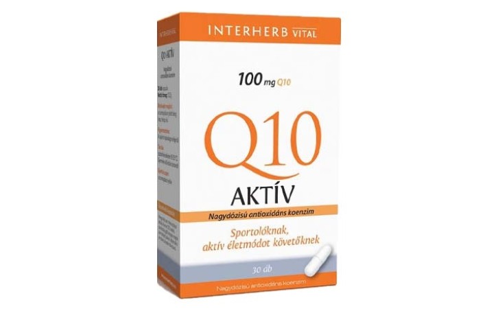 Interherb VITAL Q10 Aktív kapszula 30db